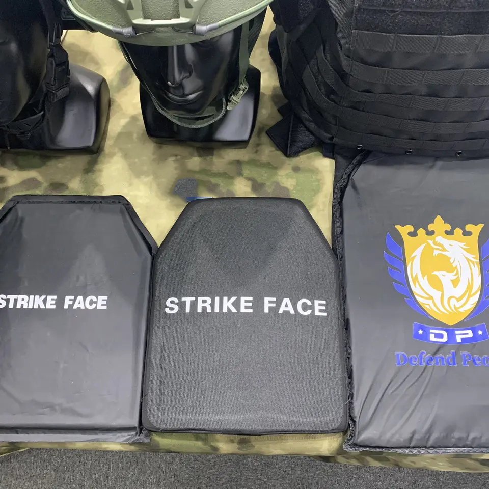 Оксид алюминия UHMWPE Armor Военная пуленепробиваемая пластина