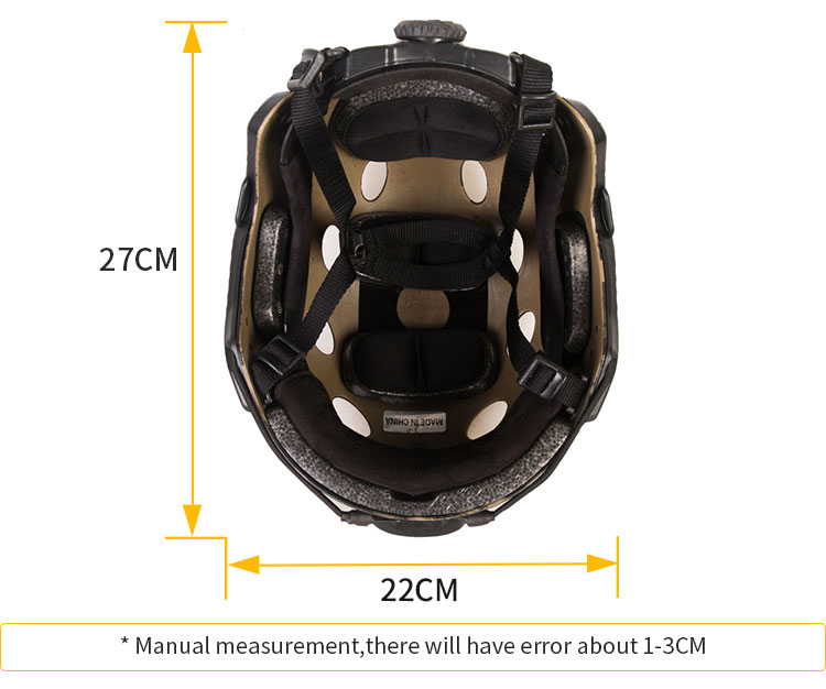 Nij IIIA Ballistic Police Bulletproof Helmet
