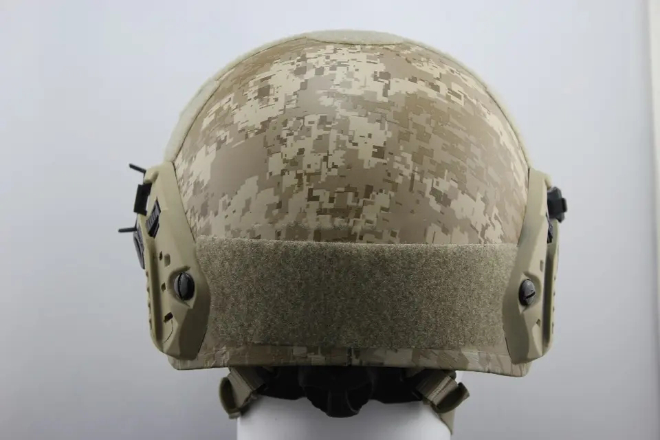 Custom Modular Integrated Communications combat MICH Helmet
