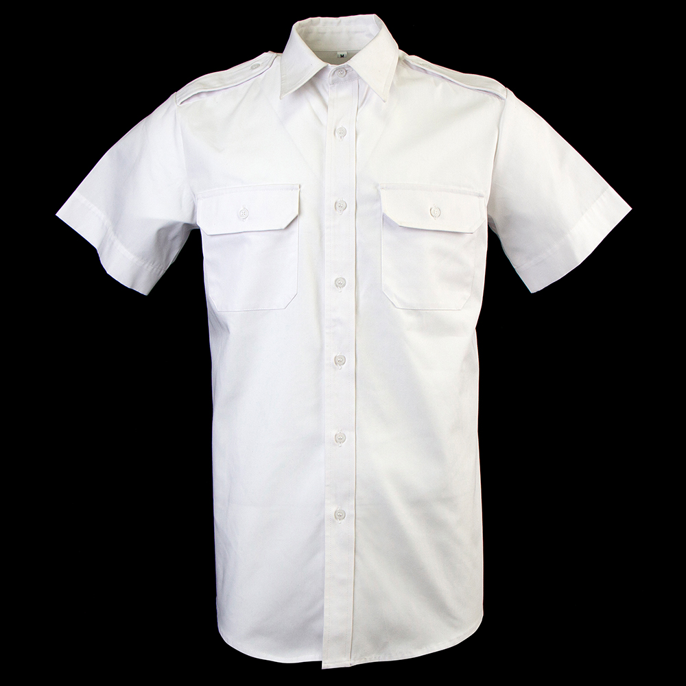 Белая рубашка с коротким рукавом | Профессиональная униформа Коллекция | Изготовленный на заказ